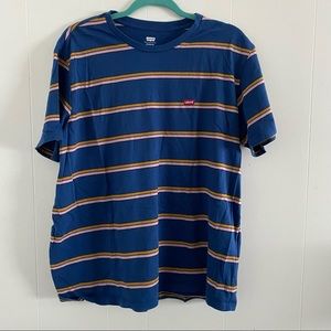 Men’s Striped Levi Short Sleeve T-Shirt